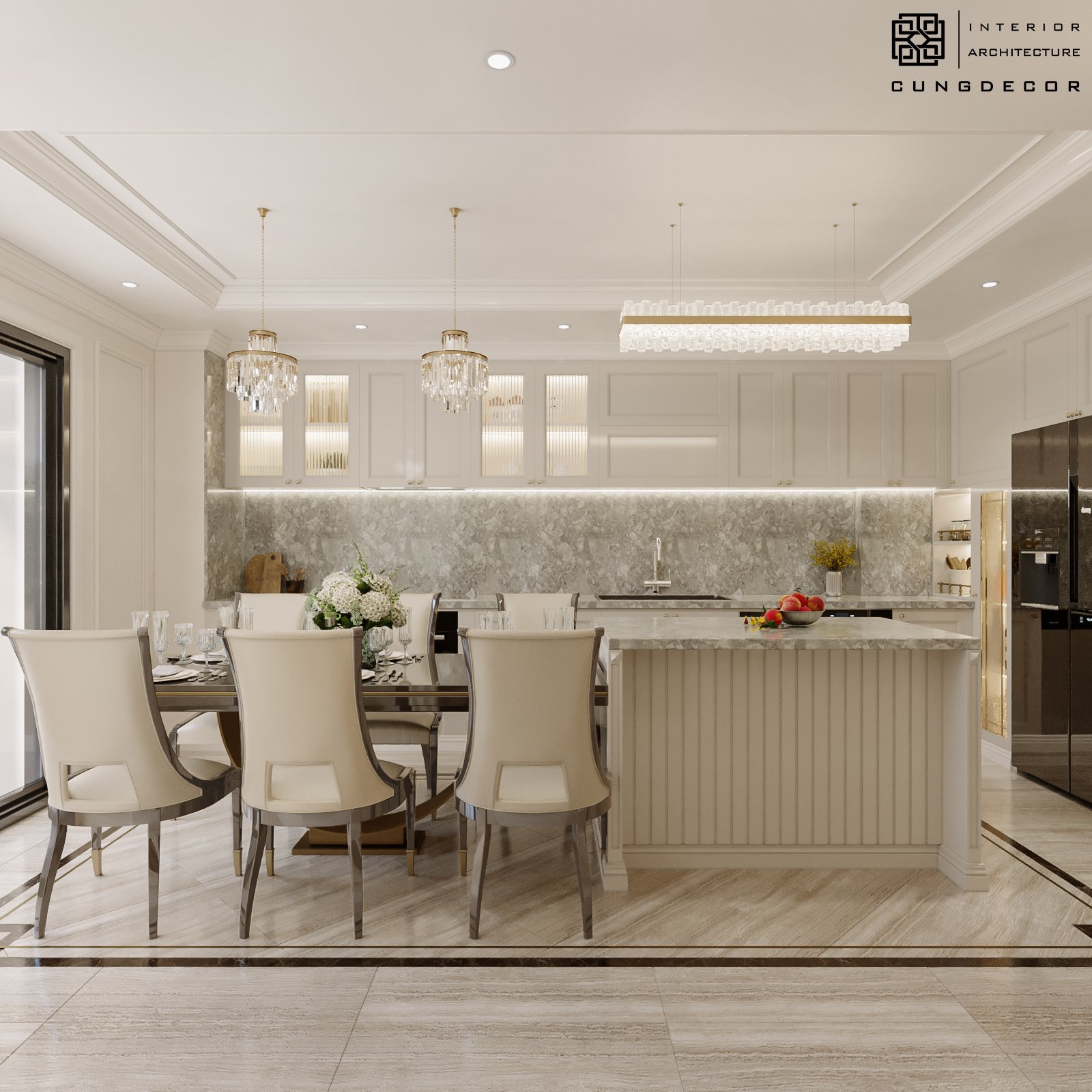 Nhà phố tân cổ điển